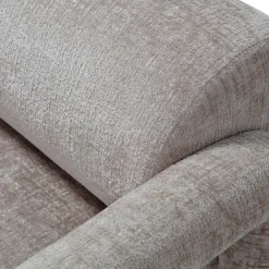 Discount WOOOD Lenny fauteuil in grove textuur Zand