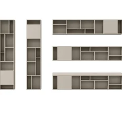 WOOOD Letterba(n)k XL bankje grenen dust incl. zitkussen