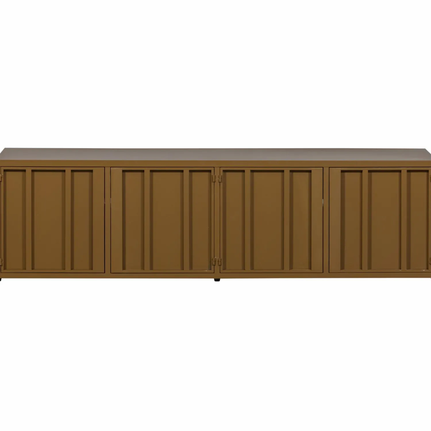 New WOOOD Level tv meubel metaal 44x160 cm Honinggeel