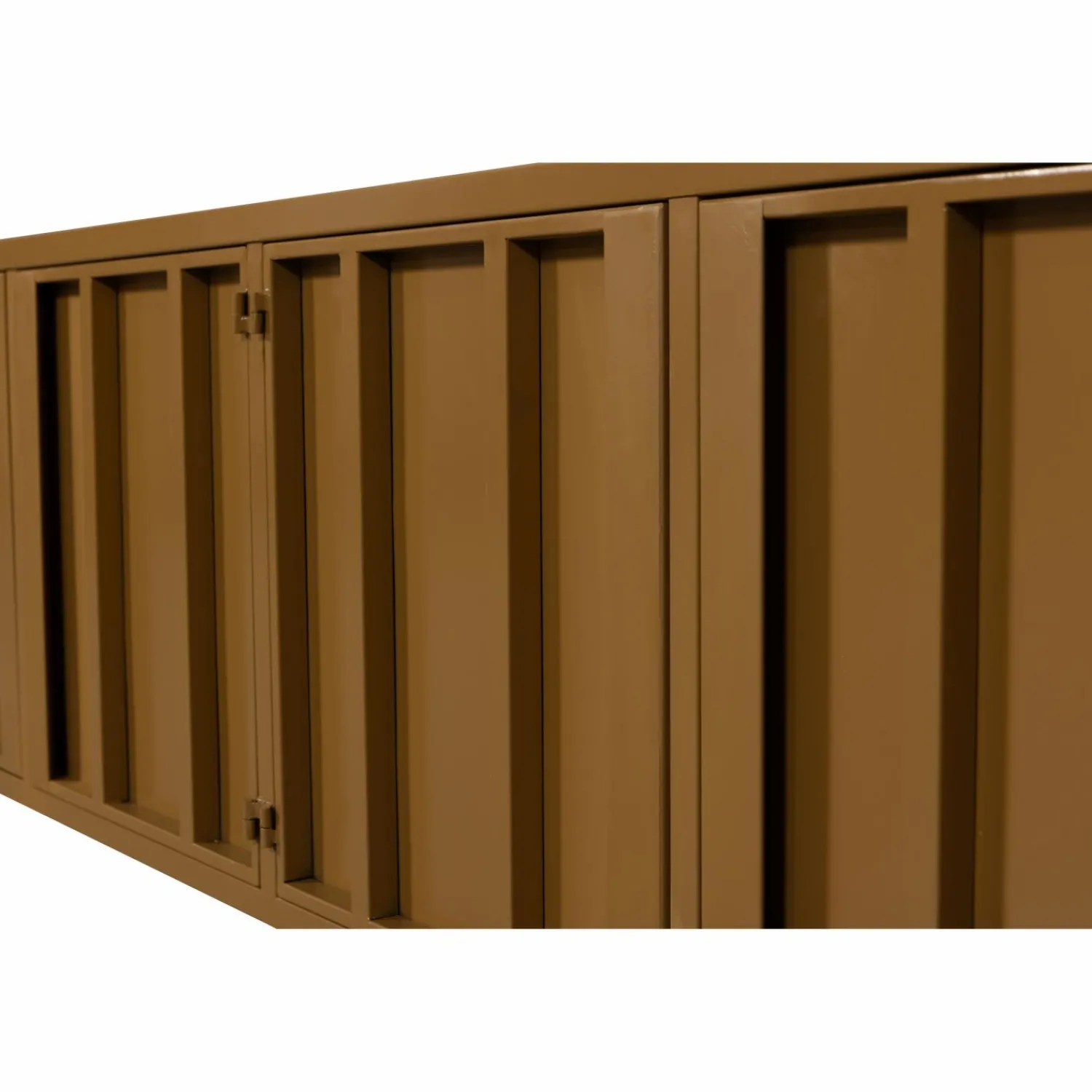 New WOOOD Level tv meubel metaal 44x160 cm Honinggeel