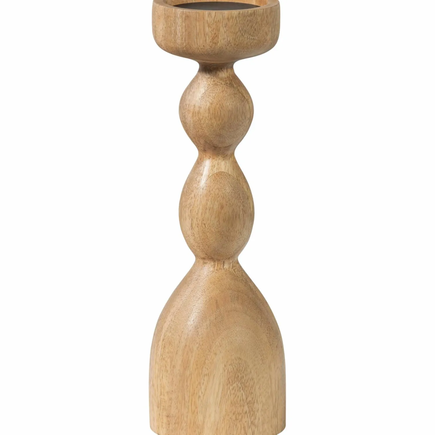 Hot WOOOD Liske kandelaar mango hout naturel