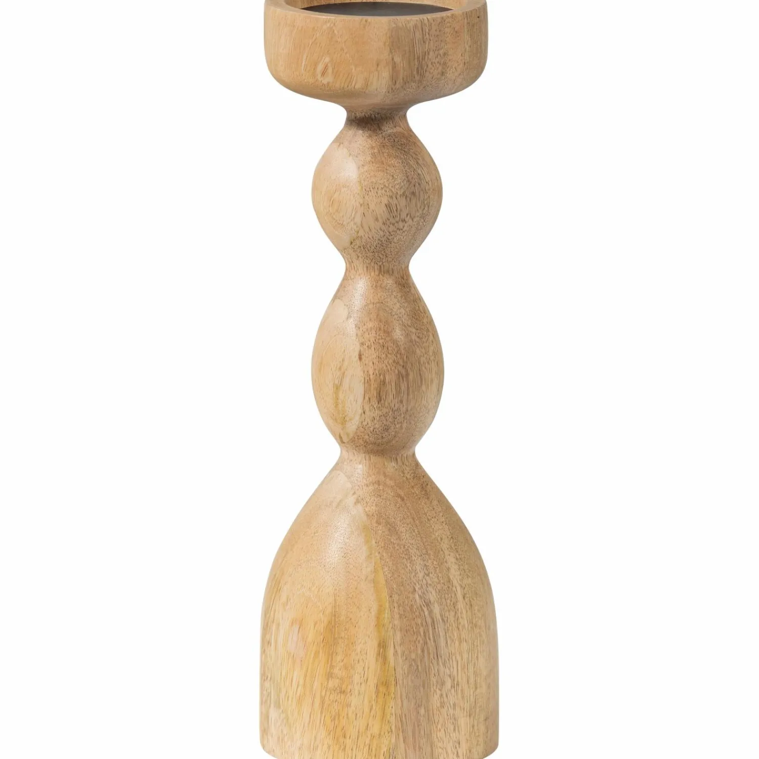 Hot WOOOD Liske kandelaar mango hout naturel