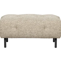 Best WOOOD Lloyd hocker grof geweven Naturel melange