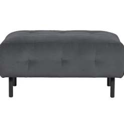 Sale WOOOD Lloyd hocker velvet Wolk