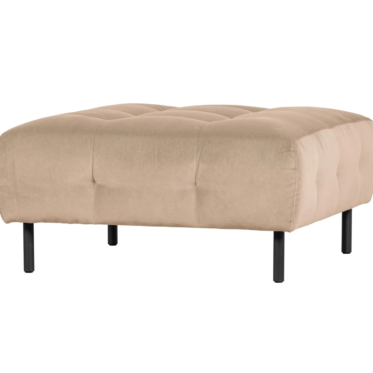 WOOOD Lloyd hocker velvet Zeezout