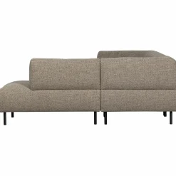 WOOOD Lloyd hoekbank rechts grof geweven Bruin melange