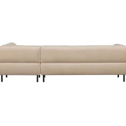 Outlet WOOOD Lloyd hoekbank rechts velvet Zeezout