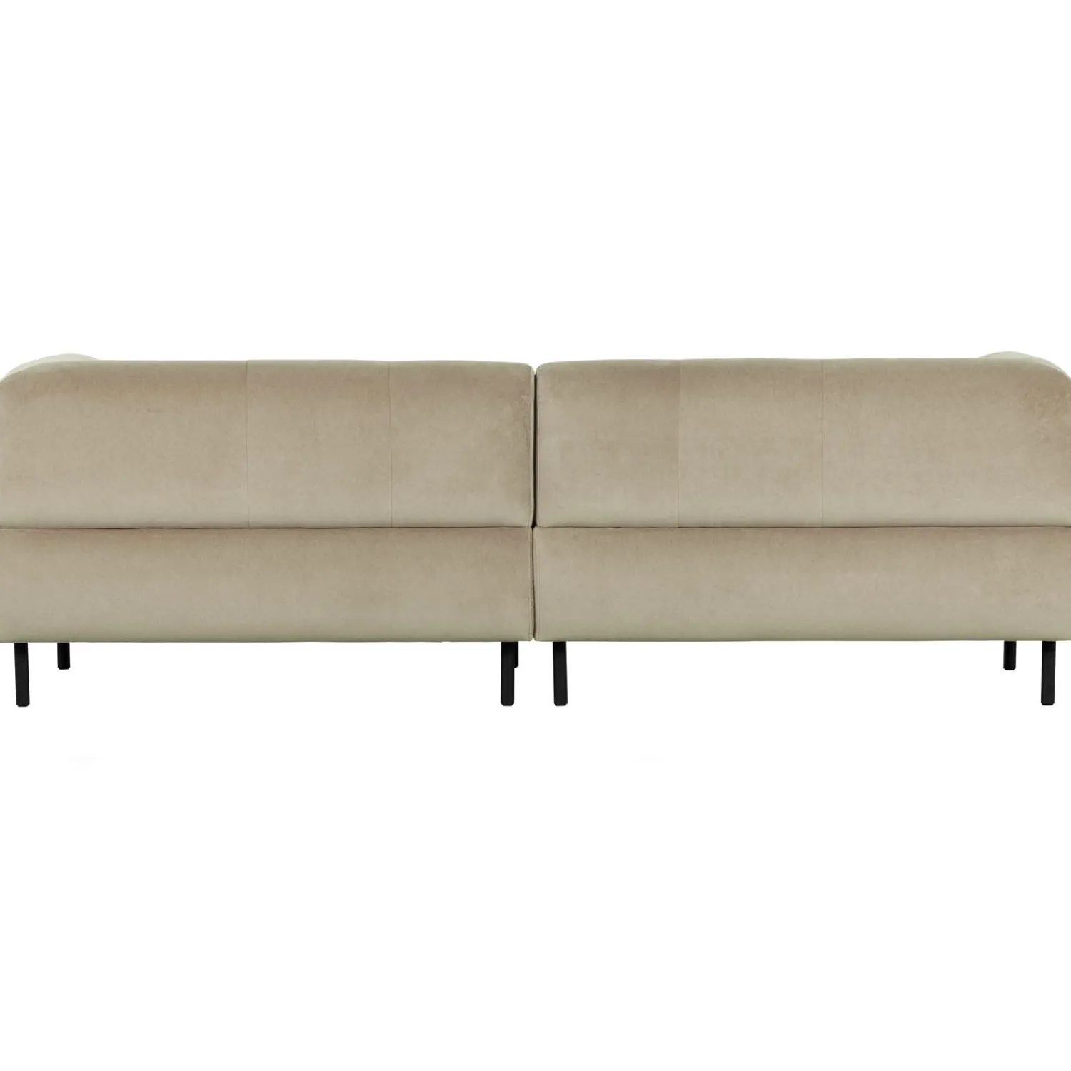 New WOOOD Lloyd 4-zits bank velvet Zeezout