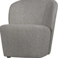 Hot WOOOD Lofty fauteuil bouclé Grijs