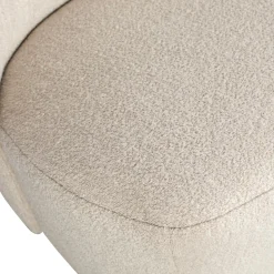 Clearance WOOOD Lofty fauteuil bouclé Naturel