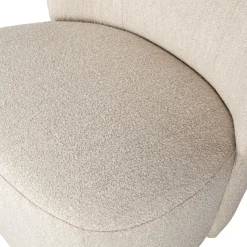 Clearance WOOOD Lofty fauteuil bouclé Naturel