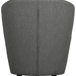 Online WOOOD Lofty fauteuil bouclé Staalgrijs