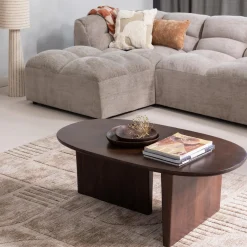 Sale WOOOD Lovi vloerkleed wol taupe 170 x 240 cm