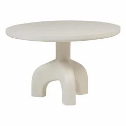 Clearance WOOOD Luno tuintafel rond ø120 cm vezelversterkte polymeer naturel