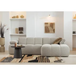 Discount WOOOD Maan salontafel mdf donkerbruin 40xø80 cm