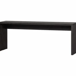 WOOOD Maan sidetable MDF donkerbruin