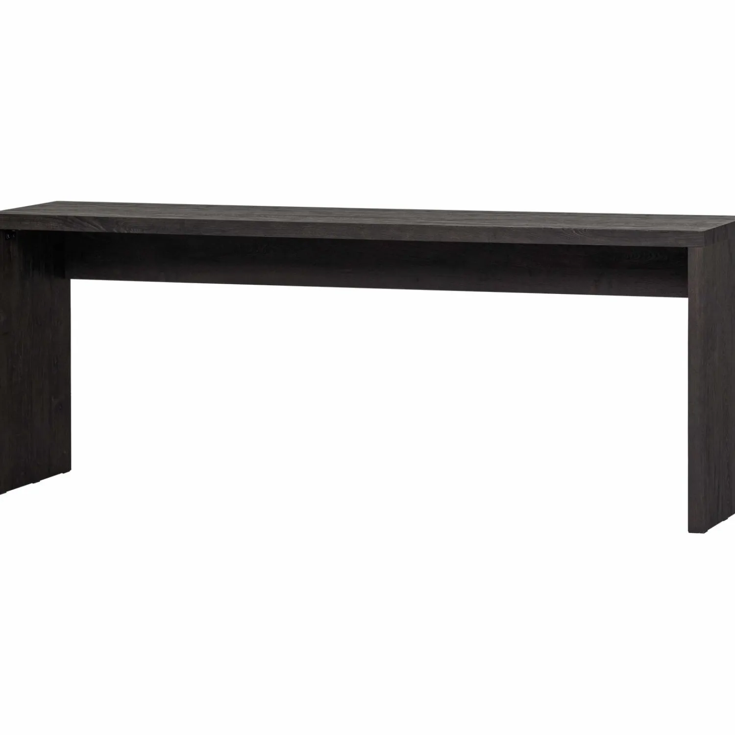 WOOOD Maan sidetable MDF donkerbruin