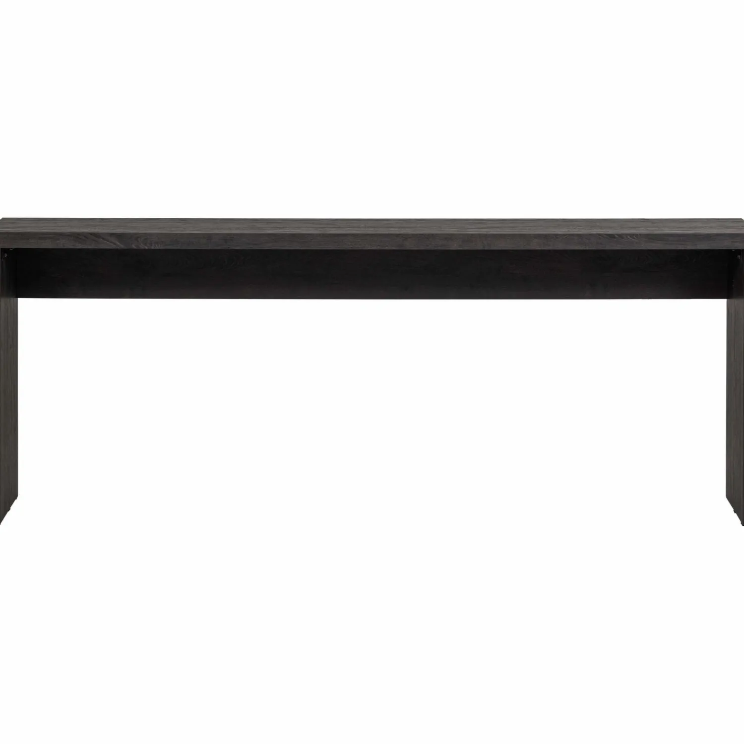 WOOOD Maan sidetable MDF donkerbruin