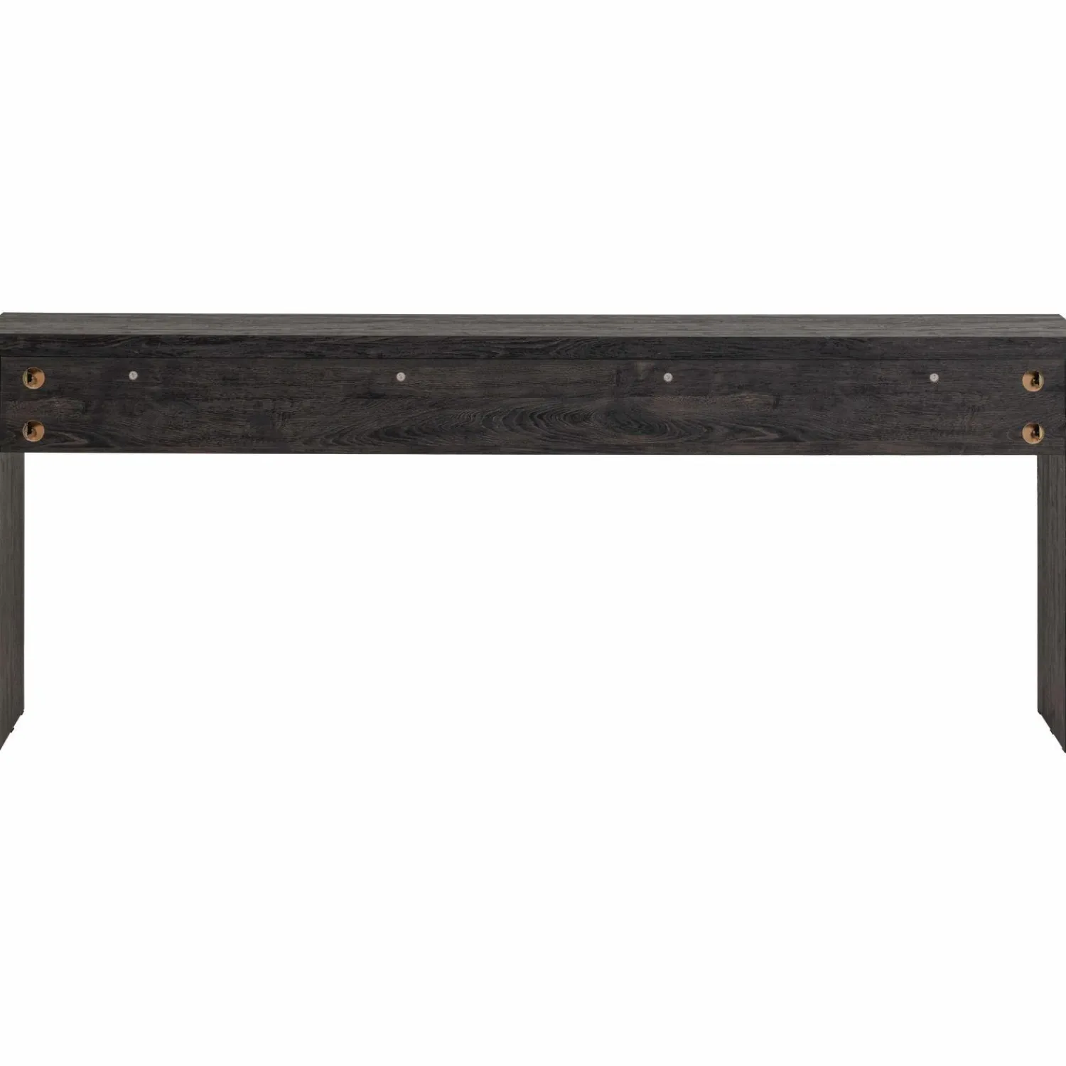 WOOOD Maan sidetable MDF donkerbruin