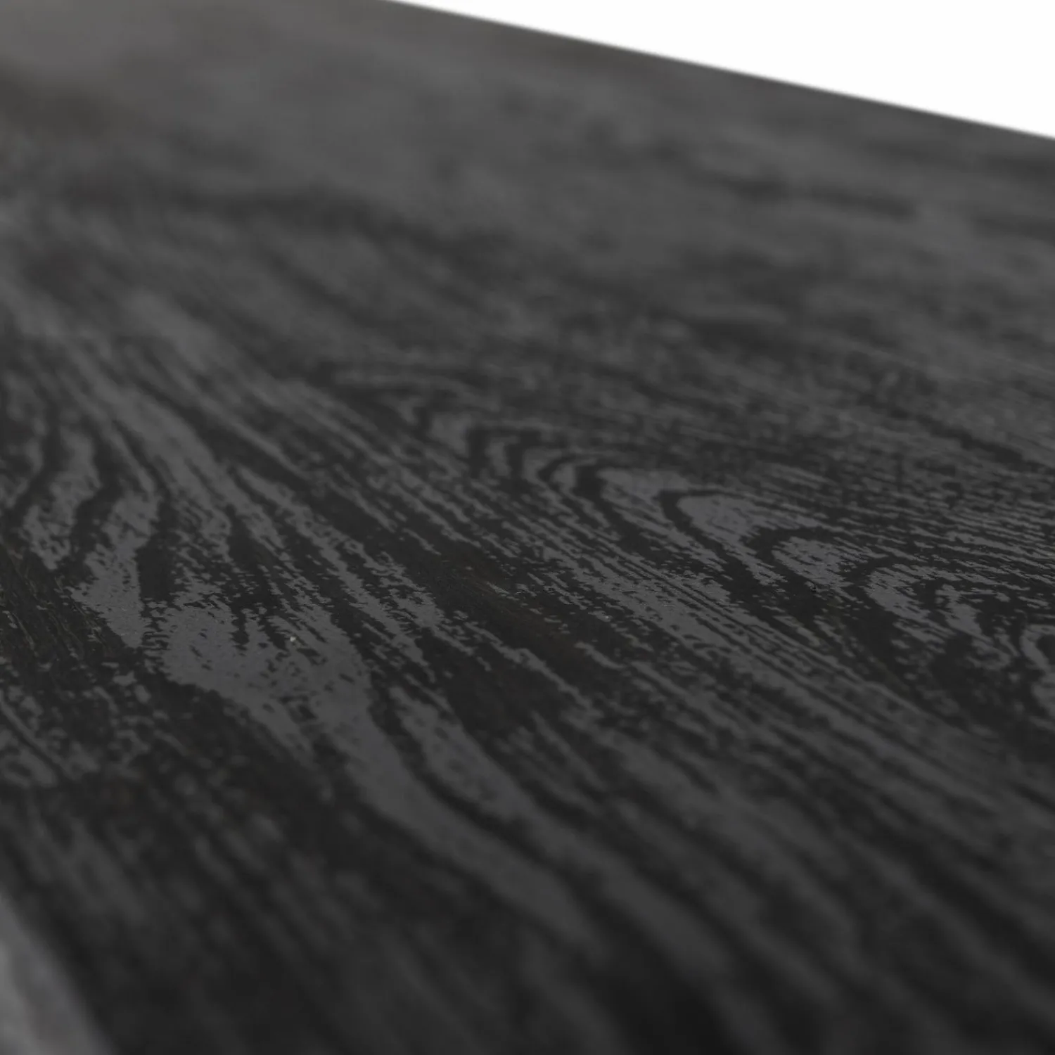 WOOOD Maan sidetable MDF donkerbruin