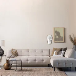 Clearance WOOOD Macy tafellampvoet rattan look zwart