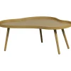 Clearance WOOOD Mae bijzettafel organisch langwerpig hout alpaca