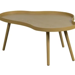 Clearance WOOOD Mae bijzettafel organisch langwerpig hout alpaca