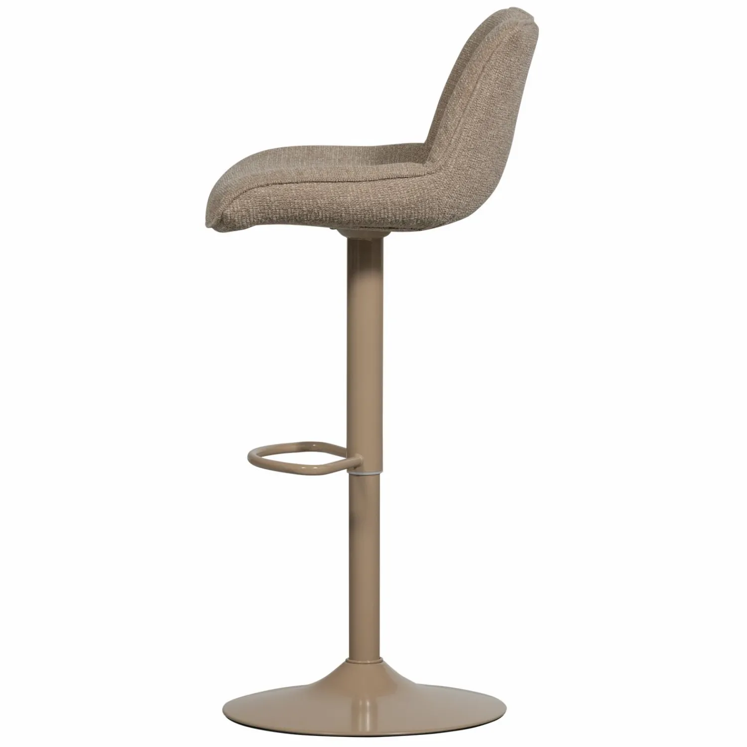 WOOOD Marten in hoogte verstelbare barstoel zand