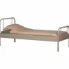 Hot WOOOD Mata 1-persoons bed metaal zand 90x200 cm