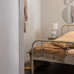 Hot WOOOD Mata 1-persoons bed metaal zand 90x200 cm