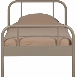 Hot WOOOD Mata 1-persoons bed metaal zand 90x200 cm