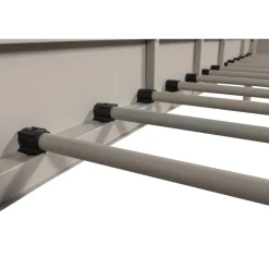 Hot WOOOD Mata 1-persoons bed metaal zand 90x200 cm