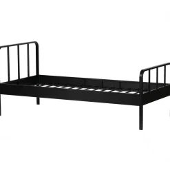Best WOOOD Mees bed metaal zwart 90x200 cm
