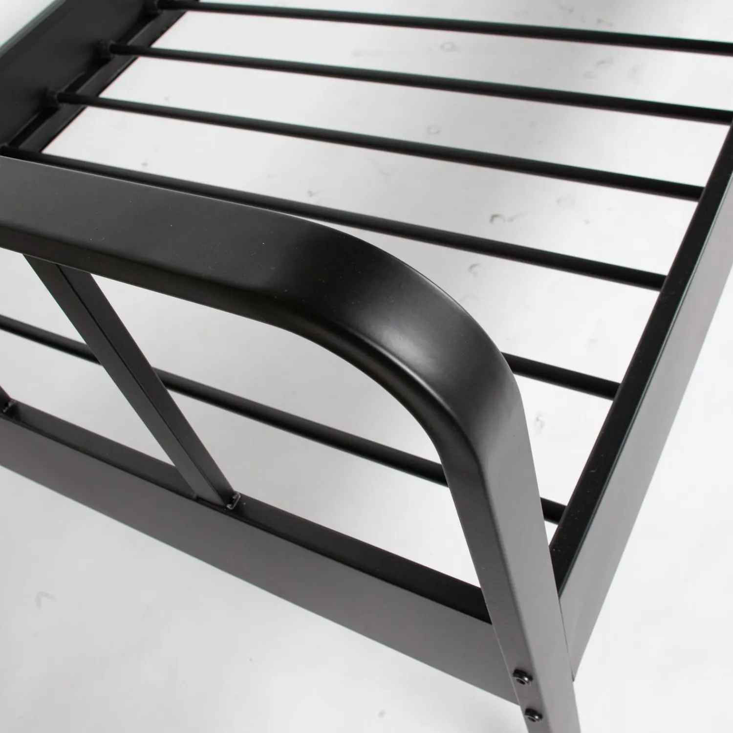 Best WOOOD Mees bed metaal zwart 90x200 cm