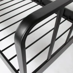 Best WOOOD Mees bed metaal zwart 90x200 cm