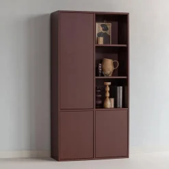 Sale WOOOD Merel opbergkast grenen rood Bordeaux