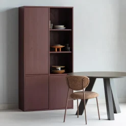 Sale WOOOD Merel opbergkast grenen rood Bordeaux