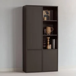 Best WOOOD Merel opbergkast grenen Middenbruin