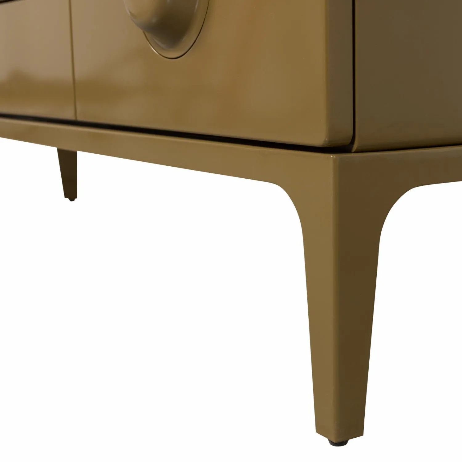 Outlet WOOOD Merge tv meubel hout Honinggeel