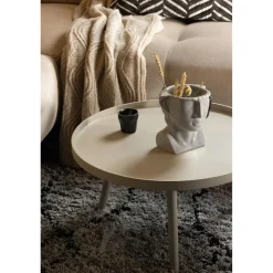 Outlet WOOOD Mesa bijzettafel L hout 34 x ø60 Zand