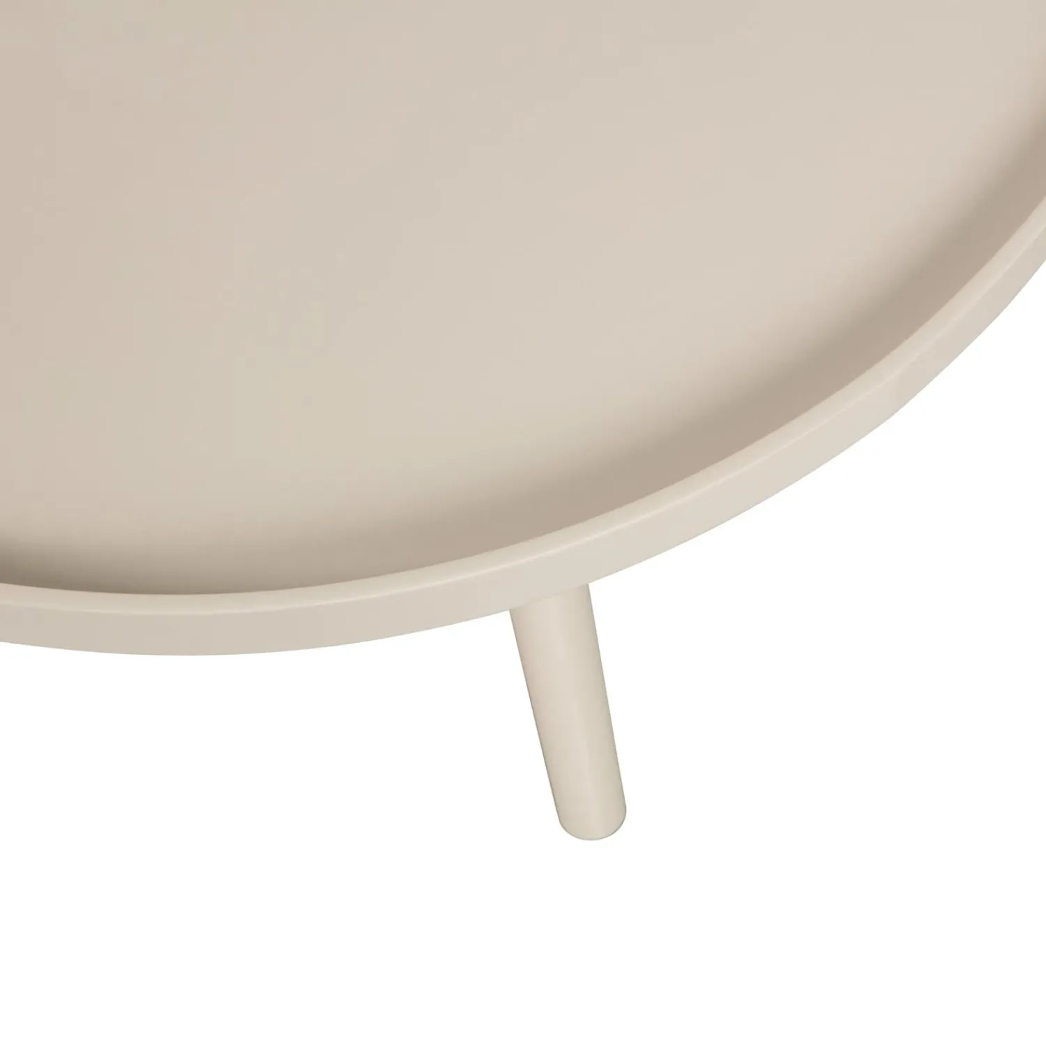 Outlet WOOOD Mesa bijzettafel L hout 34 x ø60 Zand