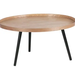 Online WOOOD Mesa bijzettafel XL hout 39xø78 Naturel