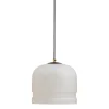 Hot WOOOD Micah hanglamp glas off white