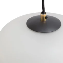 Hot WOOOD Micah hanglamp glas off white