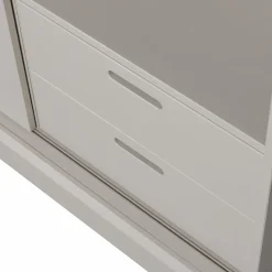 Clearance WOOOD Mila schuifdeurkast grenen dust