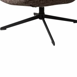 Hot WOOOD Milaro draaifauteuil melange Bruin