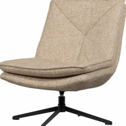 Outlet WOOOD Milaro draaifauteuil melange Naturel