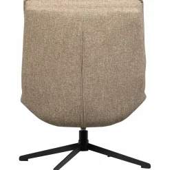 Outlet WOOOD Milaro draaifauteuil melange Naturel