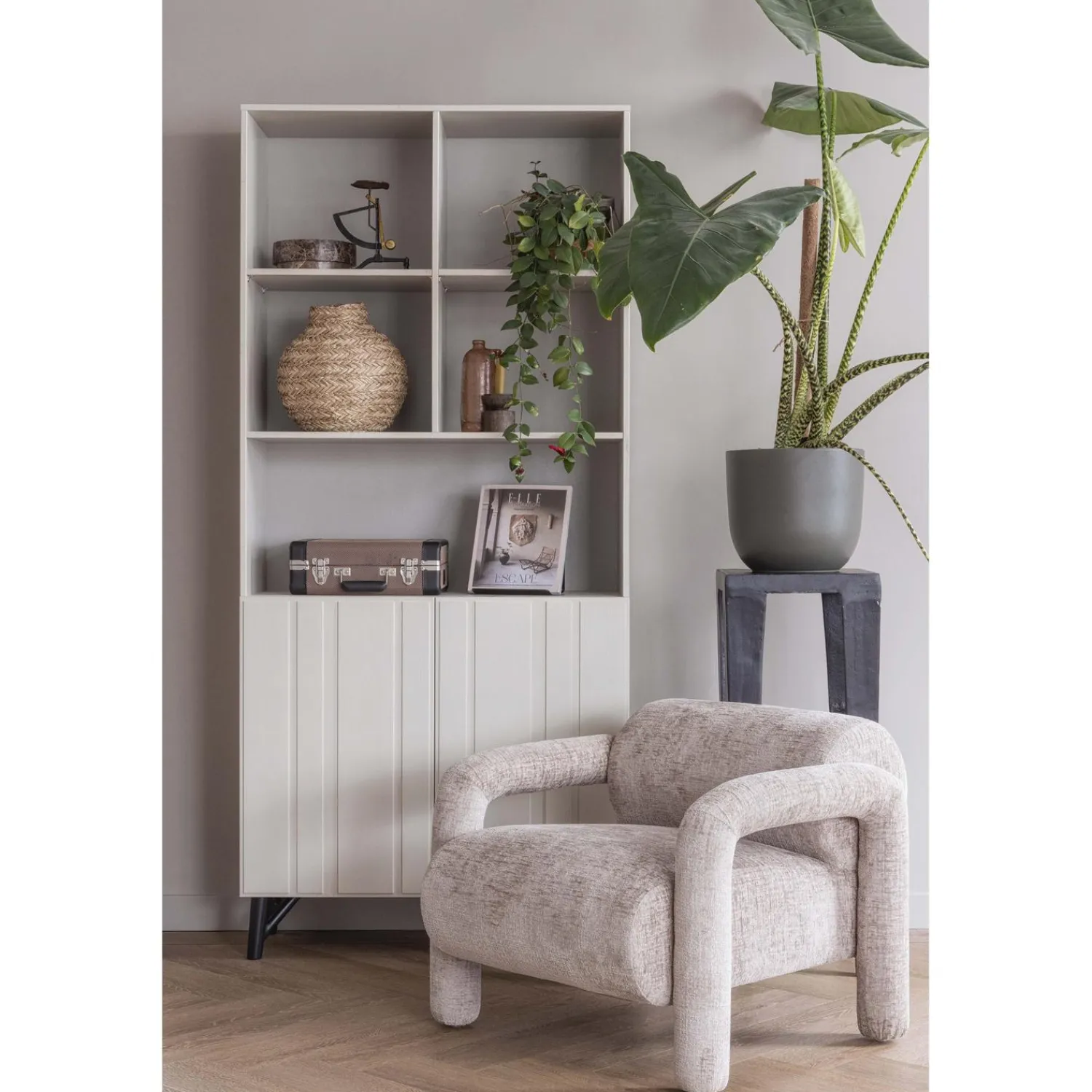 Online WOOOD Miller 2-deurs opbergkast grenen dust