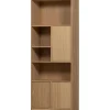 WOOOD Modulair bovenkast 77 cm eiken naturel mat